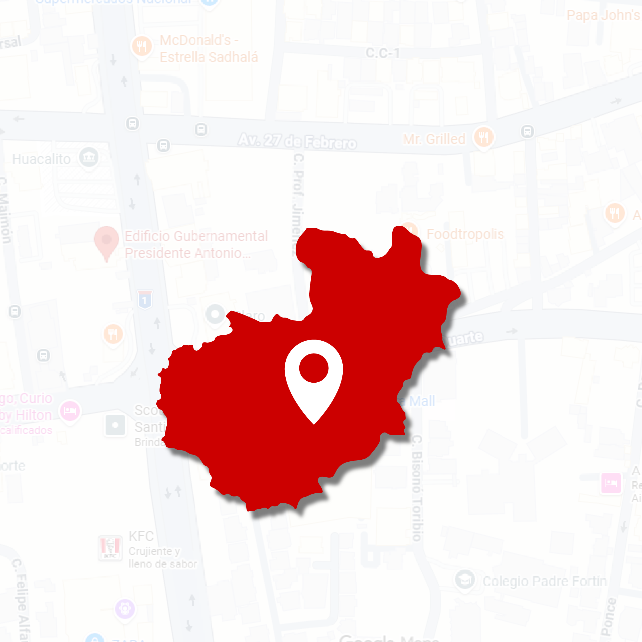 Mapa Cibao Norte