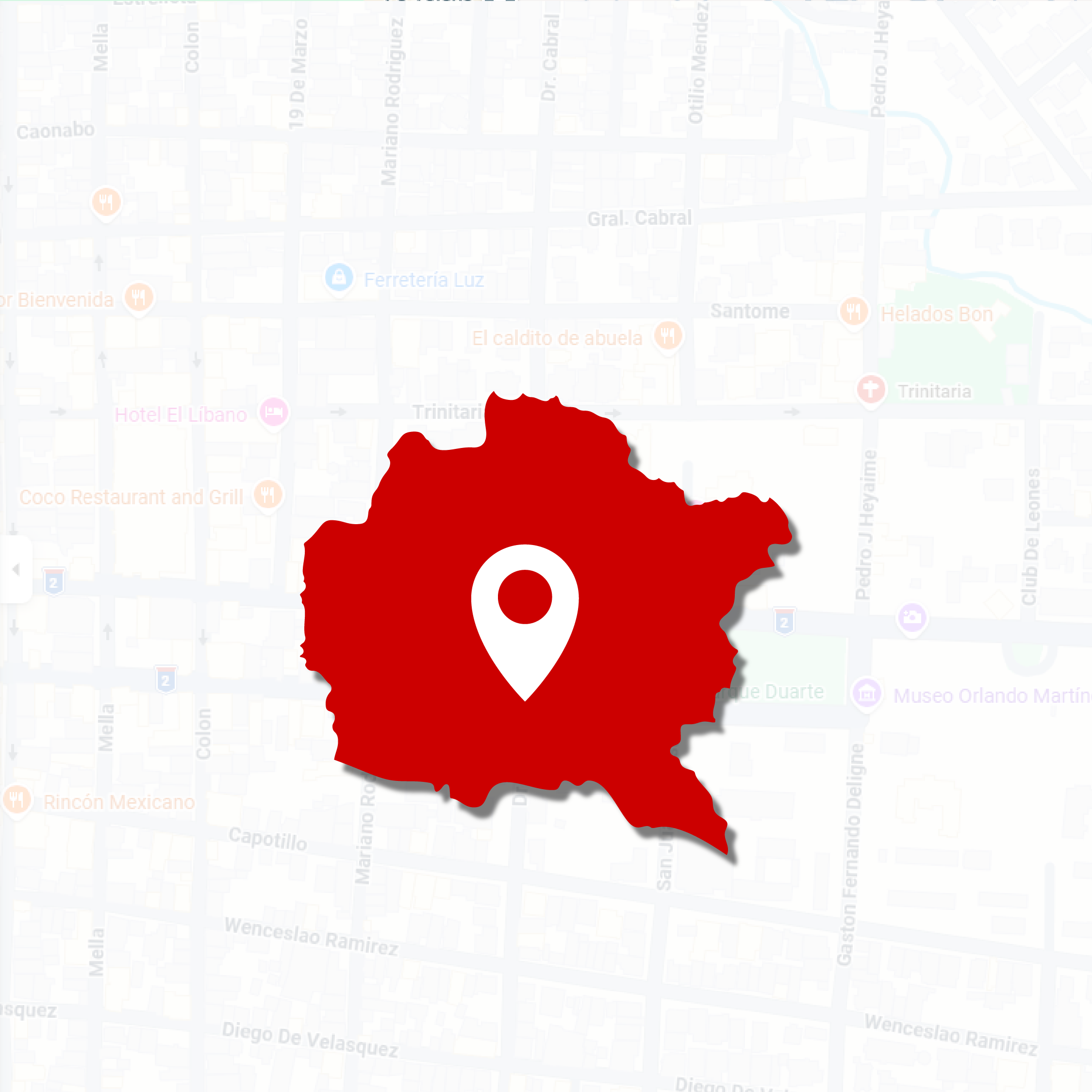 Mapa El Valle