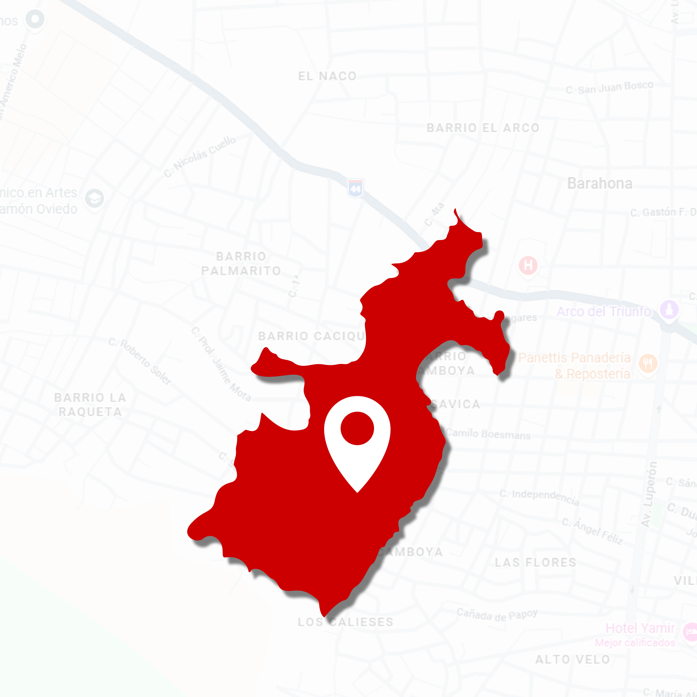 Mapa Enriquillo